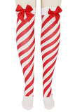 Peppermint Striped Trouser Socks