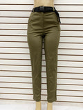 High Waist Capri Pants