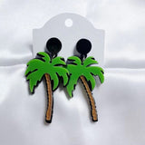 Palm Tree Earrings