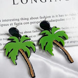 Palm Tree Earrings