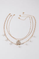 Triple Pearl Necklace