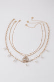 Triple Pearl Necklace