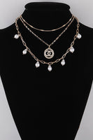 Triple Pearl Necklace