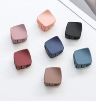 Square Mini Hair Claw Clips