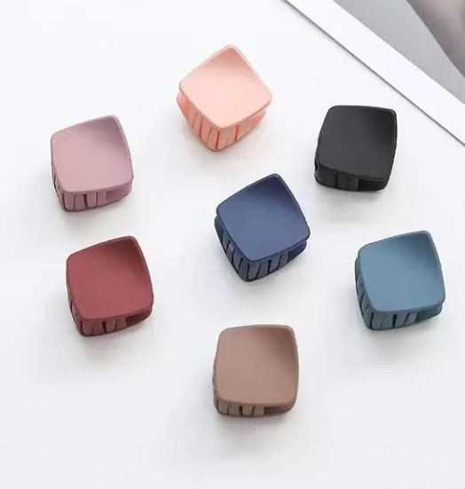 Square Mini Hair Claw Clips