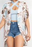 Tropical Printed Kimono