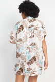 Tropical Printed Kimono