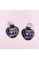 Teach, Love, Inspire Earrings