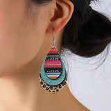 Multi-Color Stripe Earrings