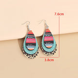 Multi-Color Stripe Earrings