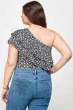 Floral One Shoulder Bodysuit
