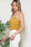 Mustard Knit Top