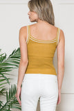 Mustard Knit Top