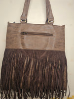 Fring Tote Purse (Brown)