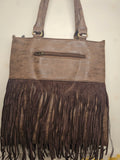 Fring Tote Purse (Brown)