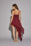 High-low Ruffle Dress