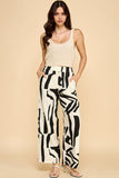 Wide Leg Print Pants S/M/L/XL