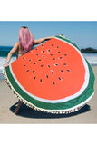 Watermelon Beach Throw Towel