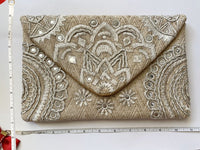 Golden Hour Envelope Clutch Handbags (PRE)