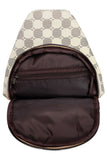 Crossbody Backpack in Brown