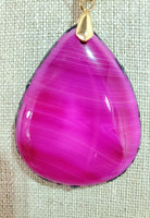 Fuchsia Stone Necklace