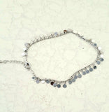 Silver Circle Anklet