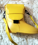 Rain Boot Fashion Bag In Yellow
