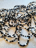 Black-Color Seed Bead Bracelet