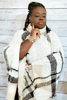 Light Cream Poncho