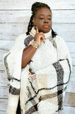 Light Cream Poncho