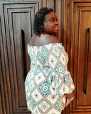 Smocked Bell Off Shoulder Top