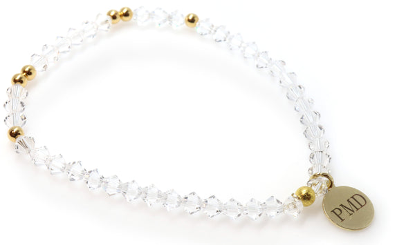 Crystal Gold Swarovski Bracelet